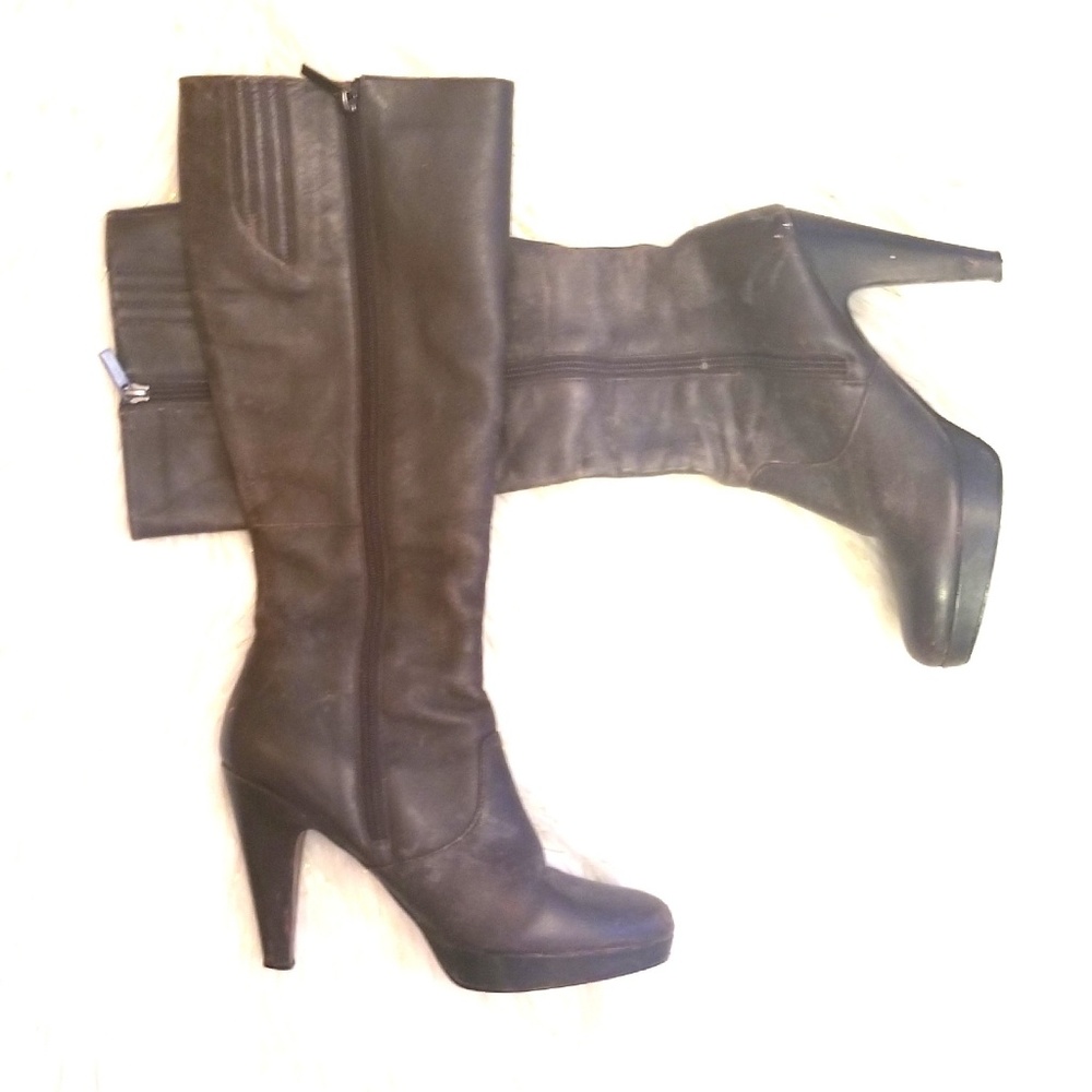 Colin Stewart Genuine Leather Boots/Size 7